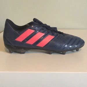 Adidas Navy soccer cleats